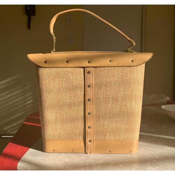 Fabulous NOS 1960s Jeweled Western Bucket Bag - Picture 2 of 3